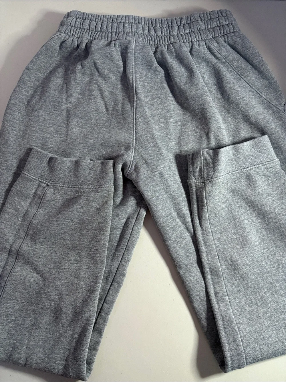 Nike Kids (M) Gray Heather Jogger Sweatpants